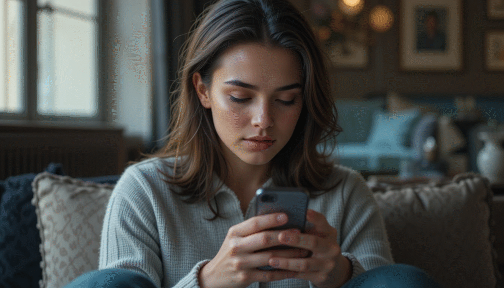 Machiavellian strategy for being ignored shown in symbolic visual of a person walking away from a phone.