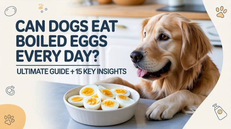 Can Dogs Eat Boiled Eggs Every Day? Ultimate Guide + 15 Key Insights