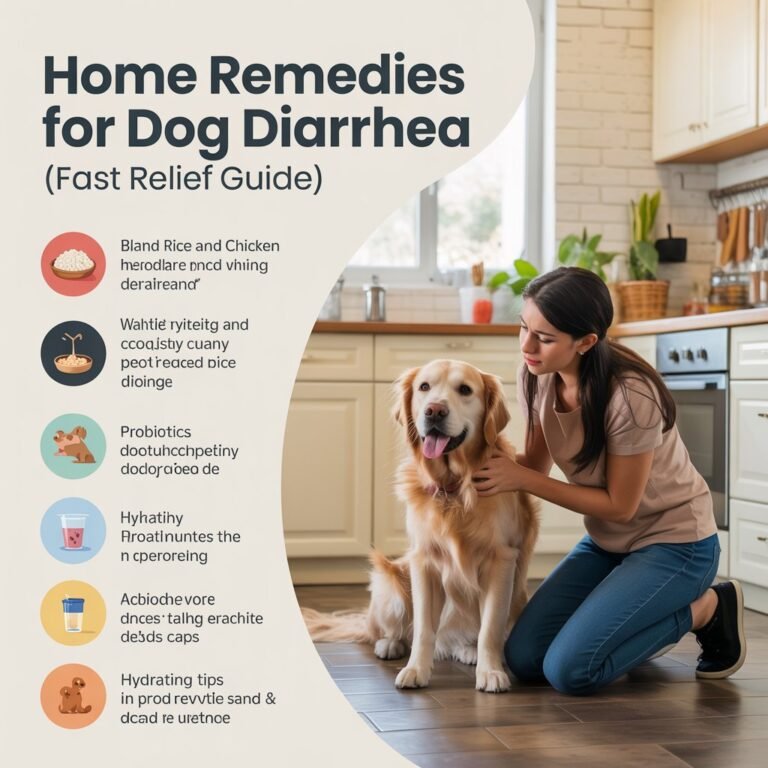 Home Remedies for Dog Diarrhea (Fast Relief Guide) + Proven Methods + 21 Tips
